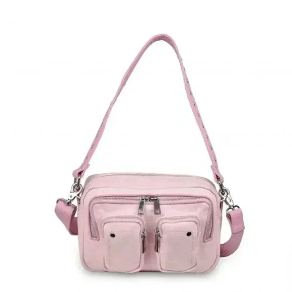 NWT Nunoo Pink Recycled Ellie Canvas Bag - Picture 2 of 6